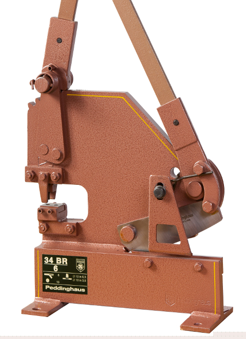 Peddinghaus hand lever shears and punching machines