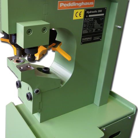 Peddinghaus Soporte universal H280 para perforación de alas y almas