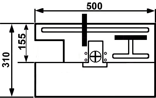 table de support du matériau 539 LML