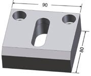 matriz oval 317, longitudinal