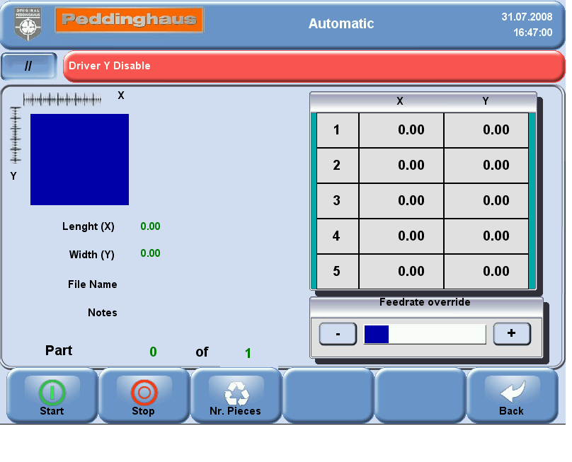 Touchscreen-monitor