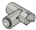 90º pipe connection